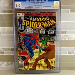 Marvel Comics Amazing Spider-Man # 192 from 1979 9.0 CGC graded comic book
